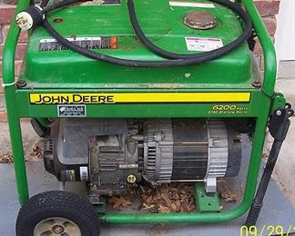 John Deere generator 6200 watts