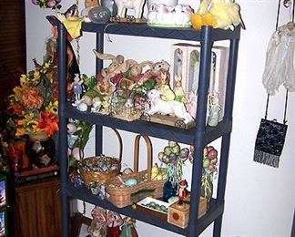 Fall and Easter decorations