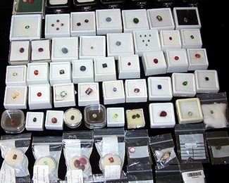 Unmounted gem stones