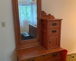 antique oak dresser 