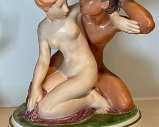 Two Royal Copenhagen Porcelain Figures After Gerhard Henning
