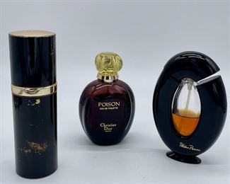 Van Cleef and Arpel, Paloma Picasso & Christian Dior Perfumes