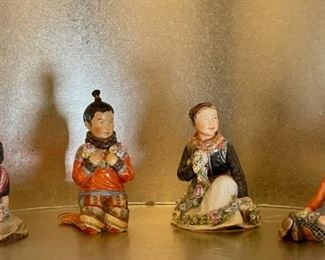 Early Royal Copenhagen Porcelain "Jylland", "Faero", "Greenland" & "Amager"  Figures