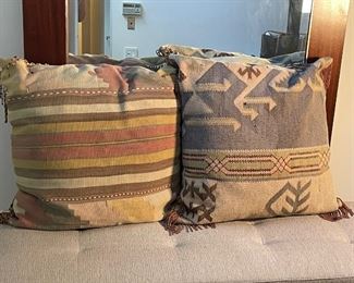Pair of Kilm Rug Pillows