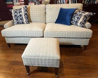 Taylor King Straight Back Sofa