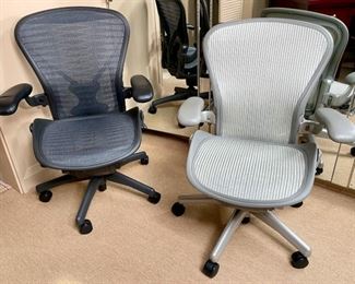 2 Herman Miller Mesh Desk Chairs
