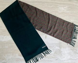 salvatore Ferragamo Silk Cashmere Scarf