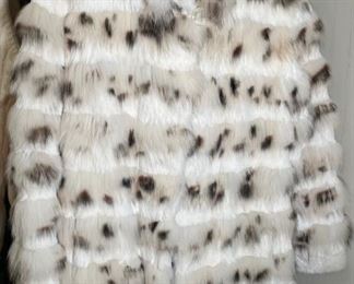 Lynx Fur Coat with Hood
