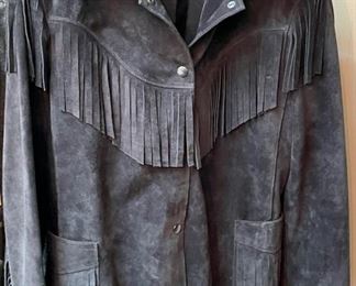 Isabel Marant Black Suede Jacket