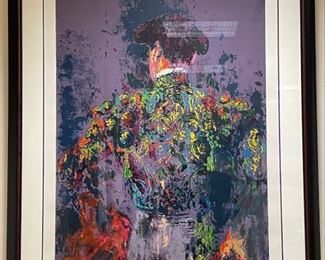Signed Leroy Neiman "Matador" Print