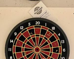 Arachnid Electronic Dart Board & Traditional Dart Board