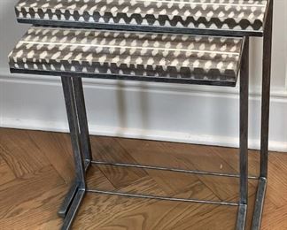 Pair of Modern Nesting Tables