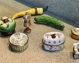 Limoges & Other Pill Boxes