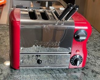 Red Rowlett Toaster