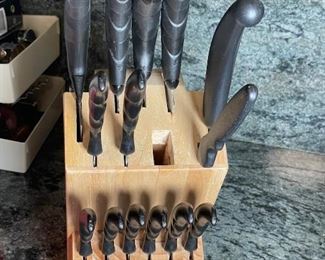 Katsu Cutlery Set and Partial Set of Other Knives