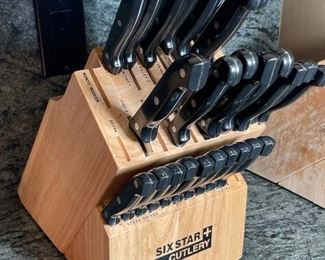 Six Star Partial Cutlery Set