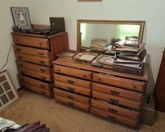 Vintage dresser set $125