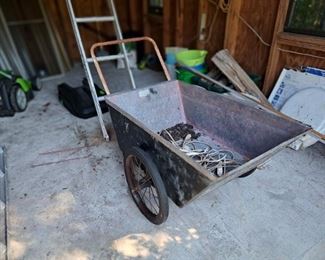 Cool wheelbarrow $30