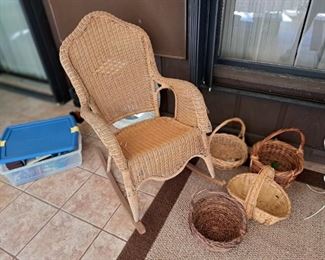 Lots of wicker
This rocker only $55