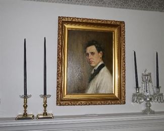 Artist's self portrait