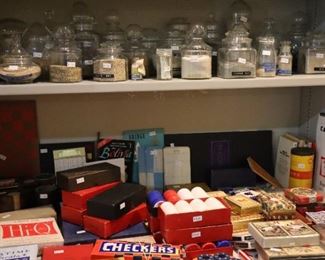 Sand collection from travels, games galore