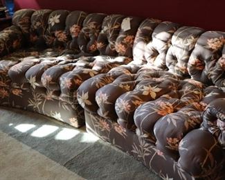 Living room pair of sofas put together