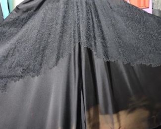 Skirt of 1950s cocktail dress