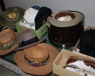 Men's hats & shoes