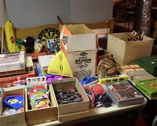 Games & toys, attic