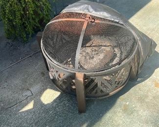 Fire pit w/cover