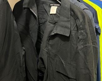 Black denim jean shirt/jacket