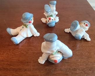 Fitz and Floyd clowns