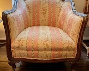 Victorian Rococo Style Club Chair