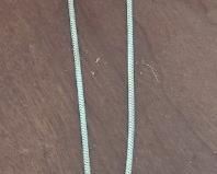 Sterling removable pendant w/jewels