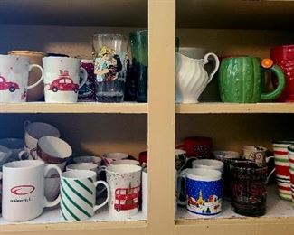 Coffee mugs - all shapes, sizes amd designs