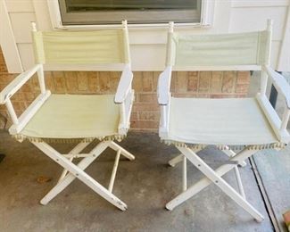 Vintage deck chairs