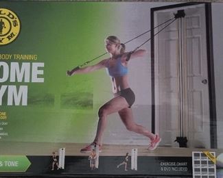 Gold's Gym Total Body Work Out Home Gym 
*brand new