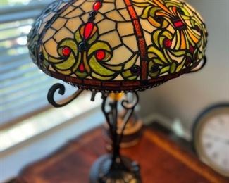 Tiffany inspired lamps