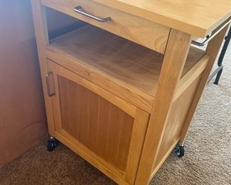 Small butcher block kitchen island