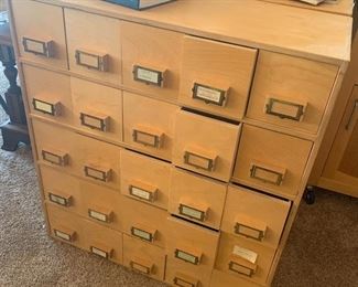 Small drawer storage (total of 3 of them)