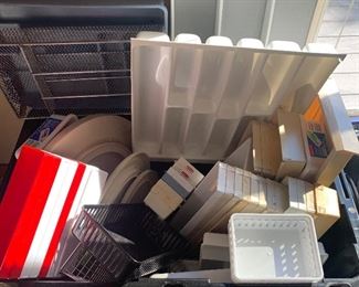 Sorting and storage trays