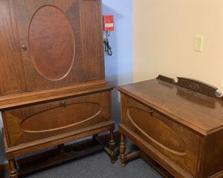 Gregory Furniture Mfg Co armoire and dresser
