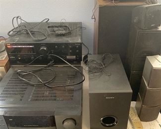 More vintage stereo equipment and speakers