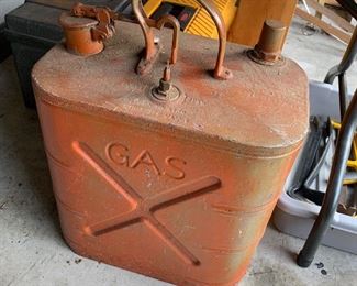 Vintage gas cans 