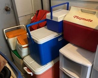 Coolers, lots of sizes