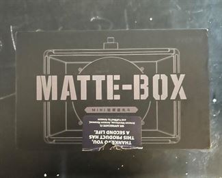 Matte Box Camera for cinematography 
