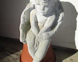 Cement Garden Statues 