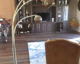 Ornate 3 Globe Floor Lamp