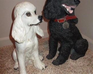 Poodle Figurines 