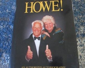 Signed Gordie Howe Book